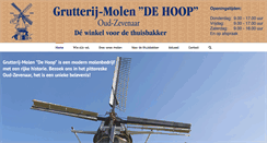 Desktop Screenshot of molen-dehoop.nl